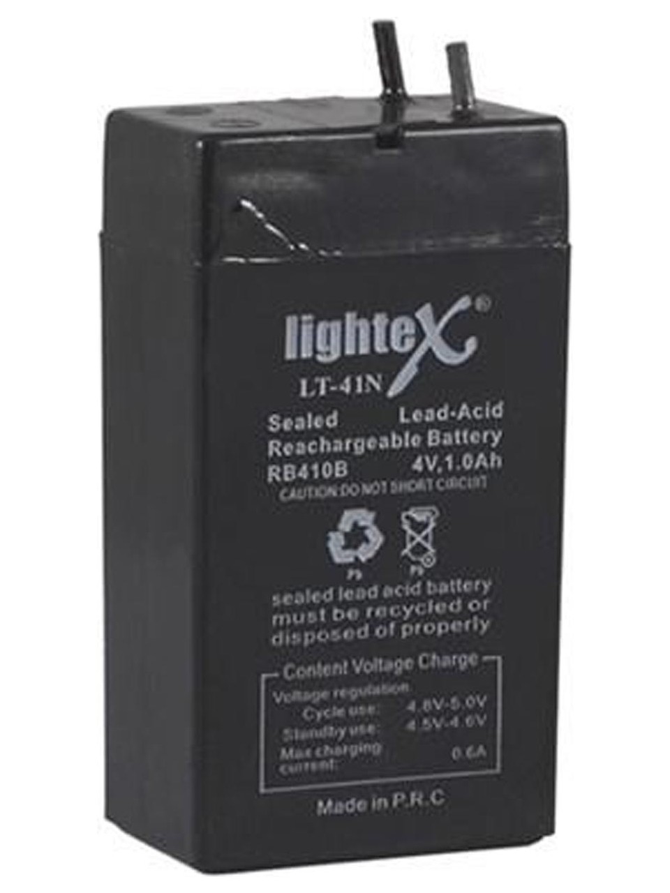 LT-41N Kuru Akü 4V 1.0AH (3.5X6.2X2CM) Işıldak Fener