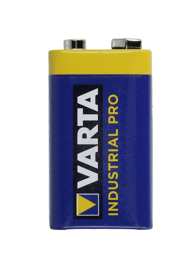 Varta 4022 Industrial 9V Pro Alkalin Pil