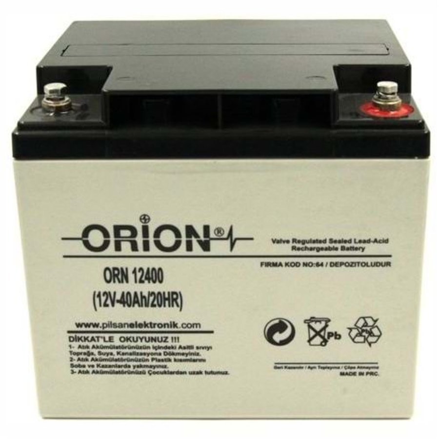 Orion Akü Orn 12400 12V 40 AH