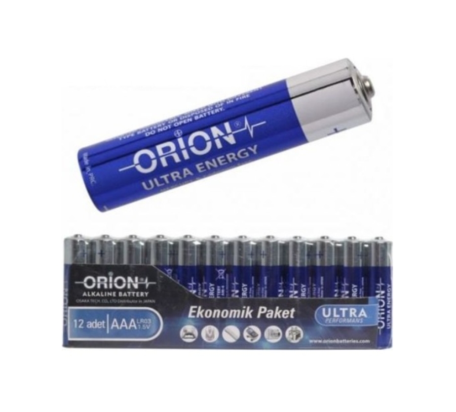 Orion Alkalin Lr6 AA Kalem Pil / 12Li Ambalaj