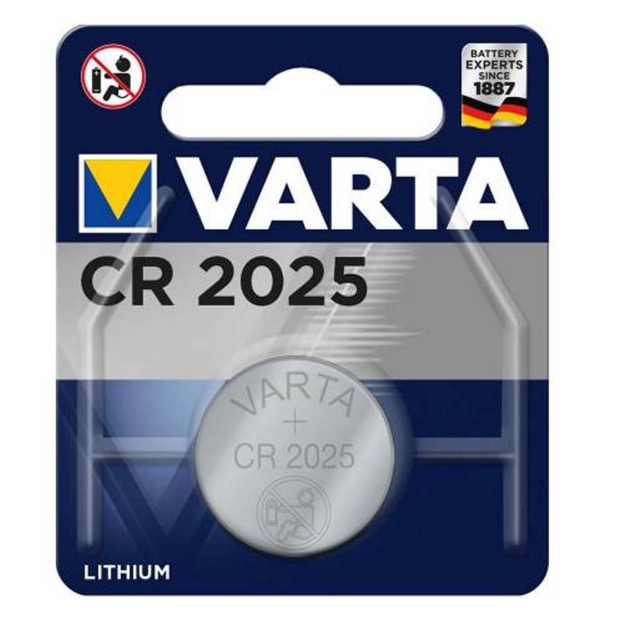 Varta Cr2025 3V Lithium Pil (Tekli Ambalaj)