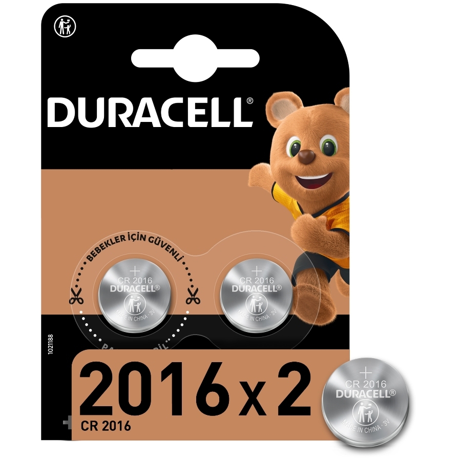 Duracell Lithium Pil Cr2016 2Li Blister