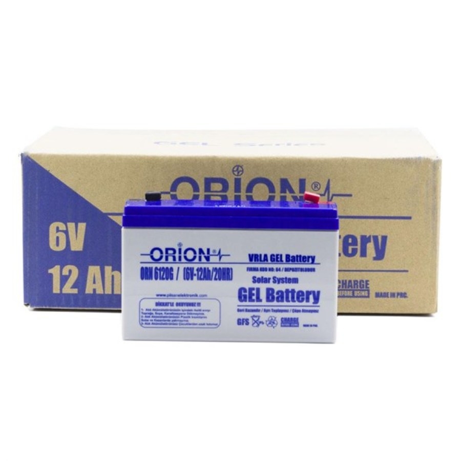 Orion Akü Jel Orn 6120G 6V 12 AH
