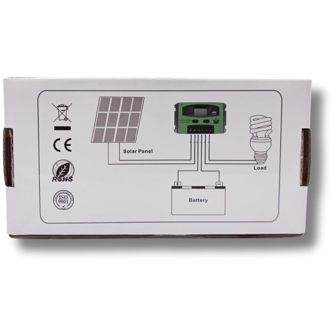 ORTEC SOLAR 12/24V 10A PWM ŞARJ KONTROL CİHAZI