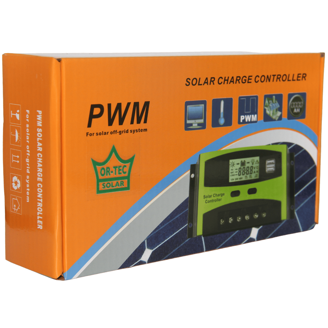 ORTEC SOLAR 12/24V 40A PWM ŞARJ KONTROL CİHAZI