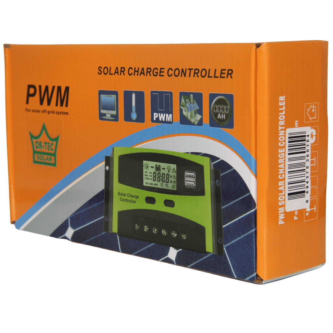 ORTEC SOLAR 12/24V 40A PWM ŞARJ KONTROL CİHAZI