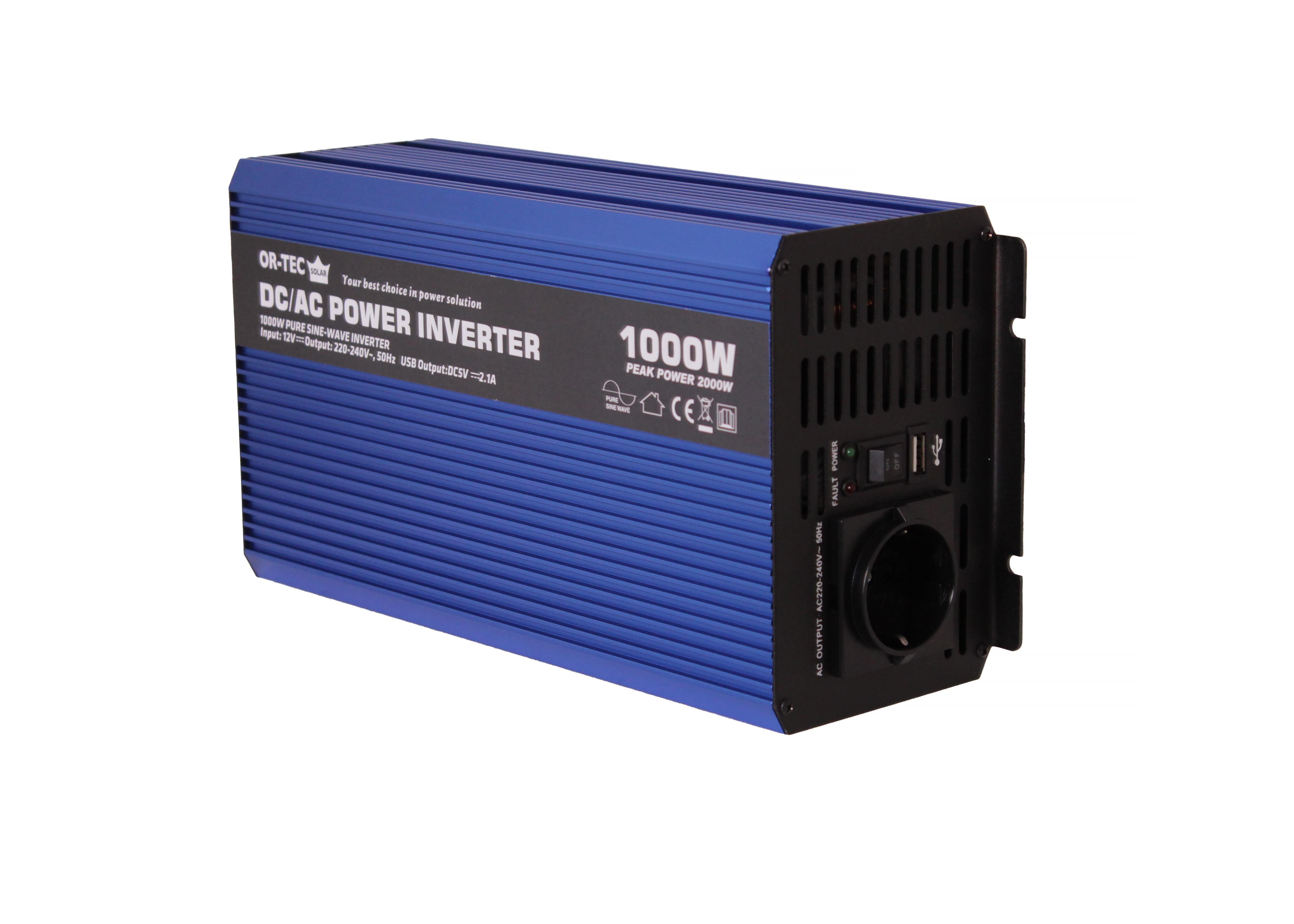 ORTEC SOLAR 12V 1000WATT TAM SİNÜS İNVERTER