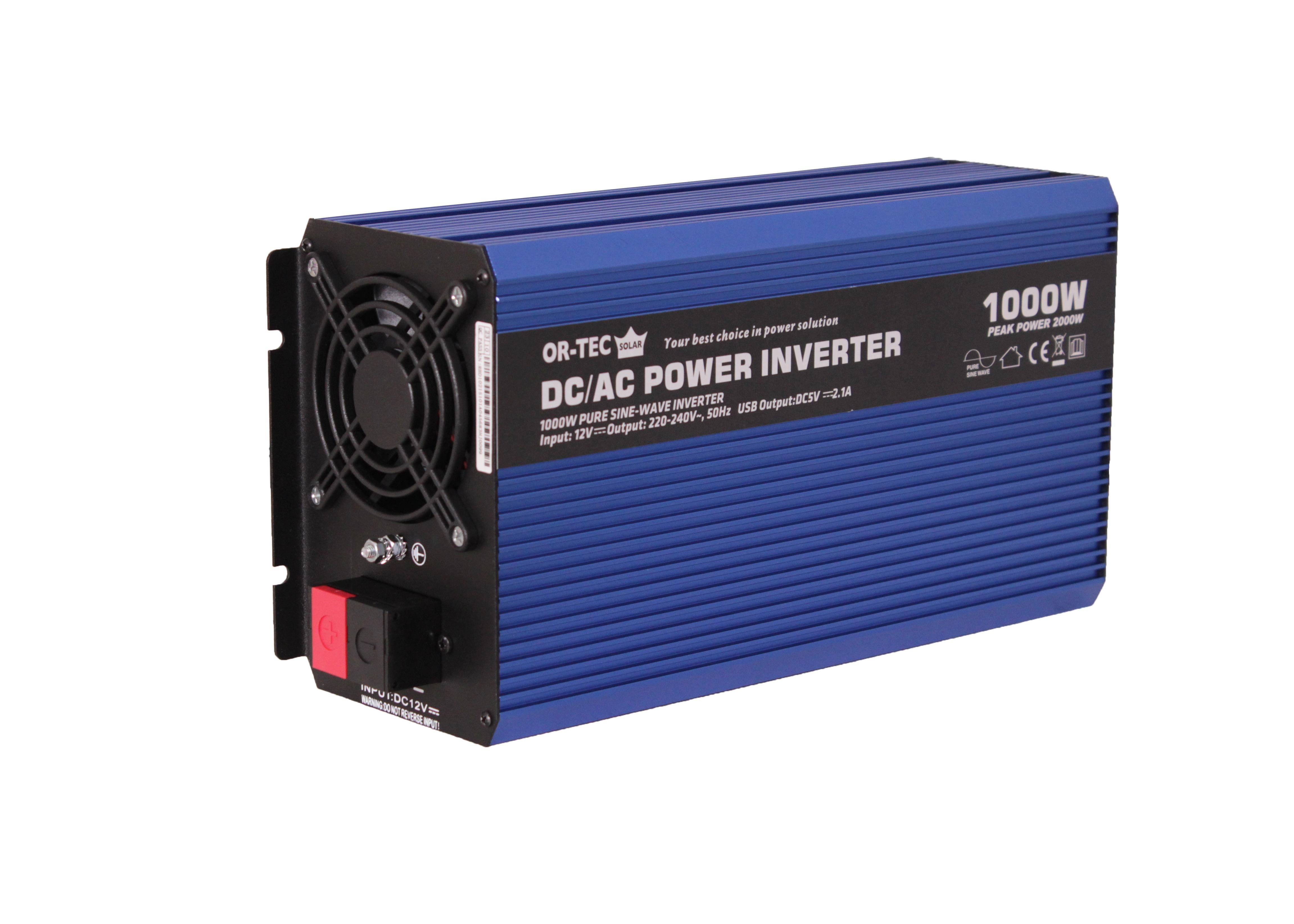 ORTEC SOLAR 12V 1000WATT TAM SİNÜS İNVERTER