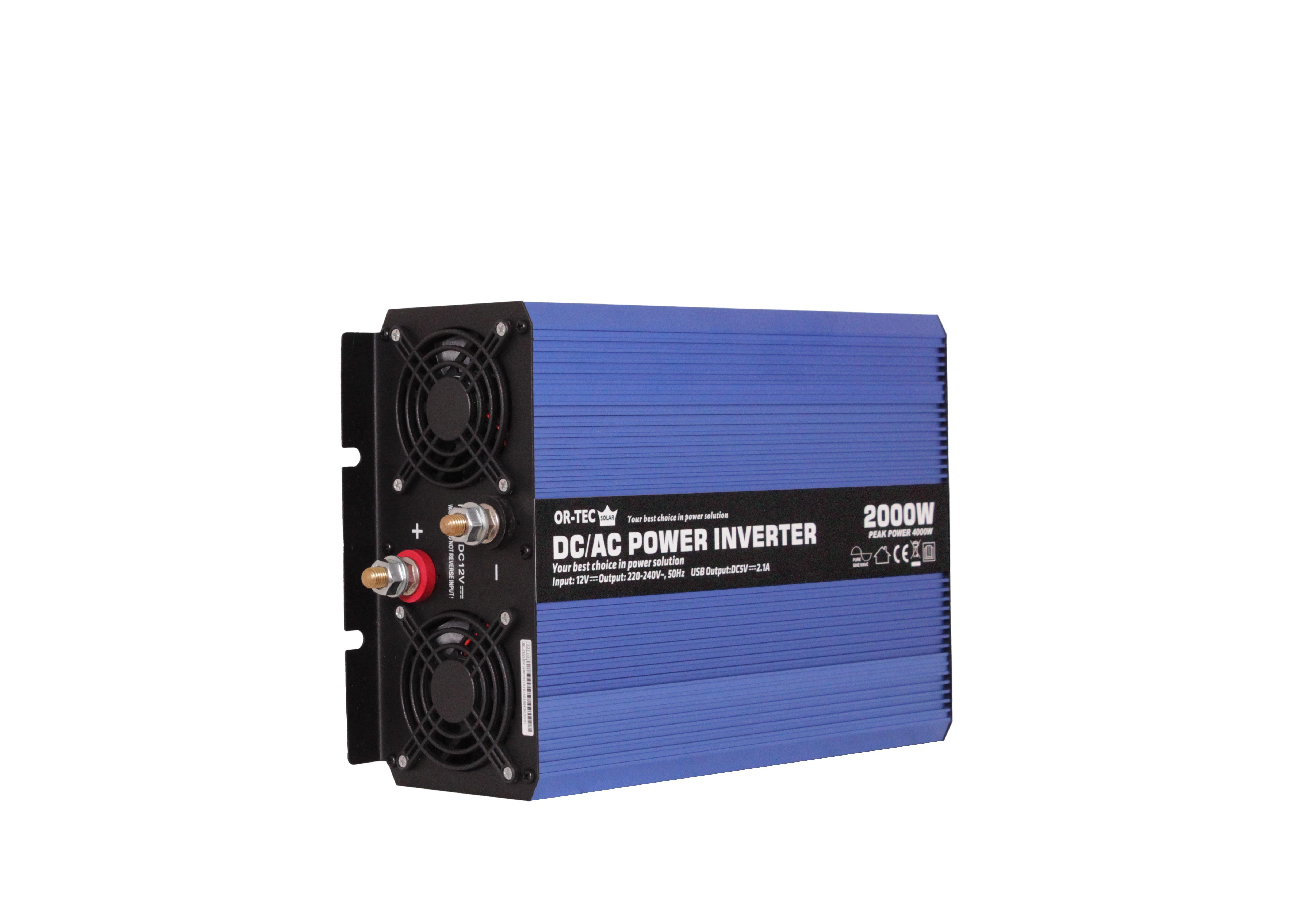 ORTEC SOLAR 12V 2000WATT TAM SİNÜS İNVERTER