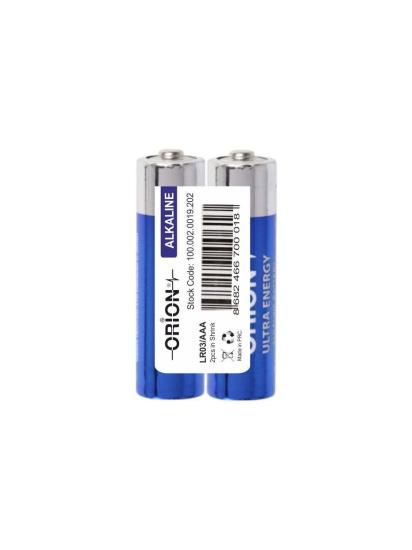 Orion LR03 Aaa Alkalin Ince Kalem Pil 2’li Shrink