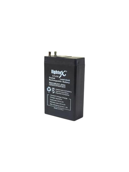 Lightex LT-418 4V 1.8AH Bakımsız Işıldak Aküsü