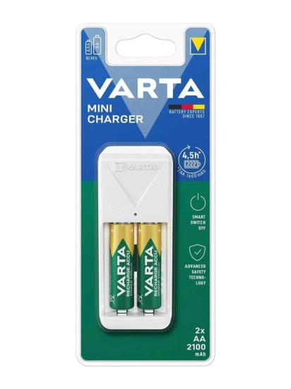 Varta 57656 Mini Şarj Cihazı AA 2x2100mah
