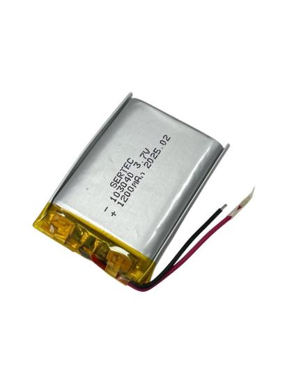 Sertec 103040 3.7V 1200MAH Li-Polymer Pil