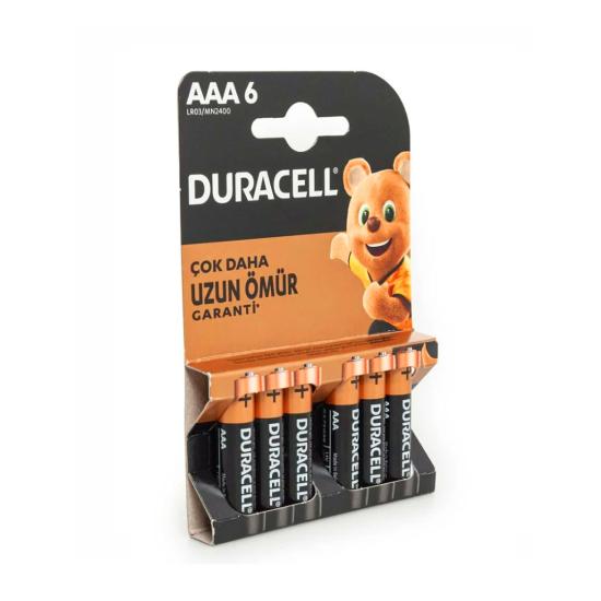 DURACELL BASIC ALKALİN PİL AA 6 LI