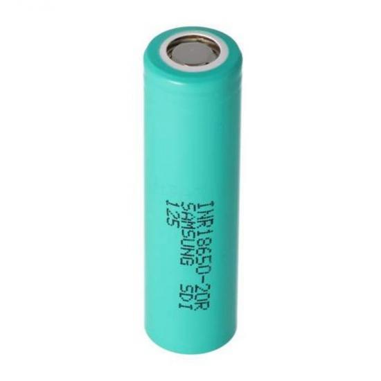 Samsung Inr18650-20R Li-Ion Pil / 3.7V 2000MAH Li