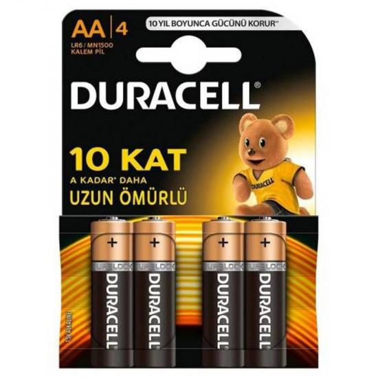 Duracell Lr03/Mn2400 Alkalin AAA İnce Kalem Pil 4