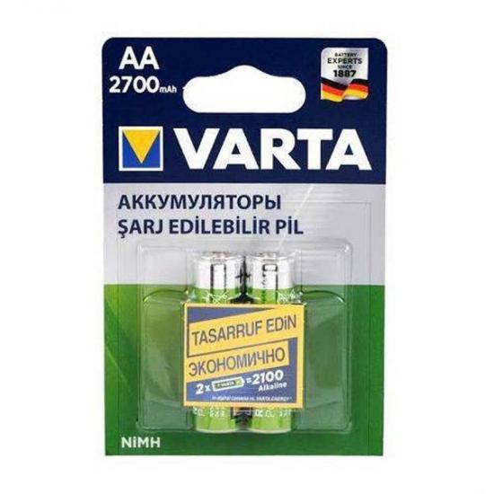 Varta 57063 Şarjlı Kalem Pil AA 2700MAH 2Li Kart