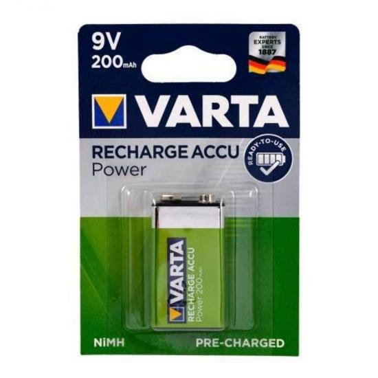 Varta Longlasting Power Şarjlı 9V 200MAH Pil