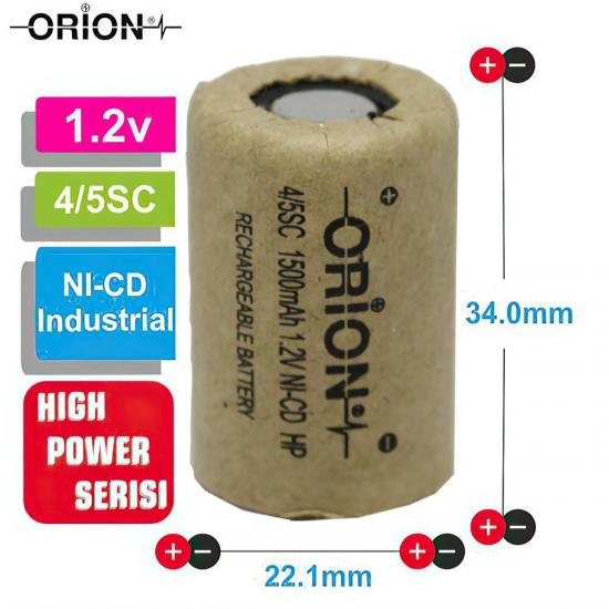 Orion Şarjlı 4/5 Sc 1500MAH Hıgh Power