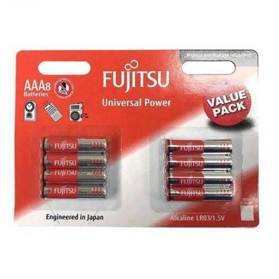 Fujitsu Alkalin AAA 8 Li Blister
