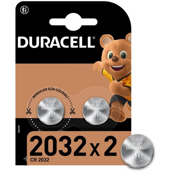 Duracell CR2032 Lityum Pil 2’li Paket
