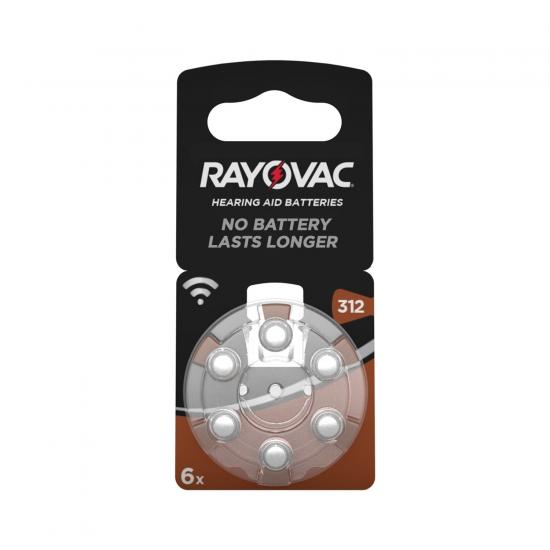 Rayovac 312 Numara PR41 İşitme Cihazı Pili 6’Lı Paket