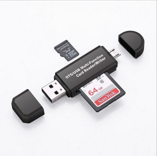 Çoklu Kart Okuyuculu Samsung Otg Li Usb Png-107