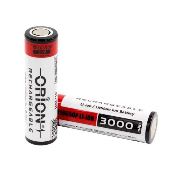 Orion 18650P 3.7V 3000mAh 10C Şarj Edilebilir Li-ion Pil