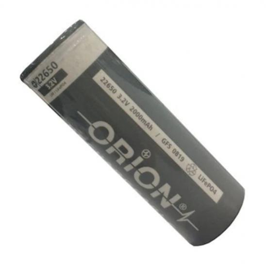 Orion Lifepo4 Ifr 22650 2000MAH