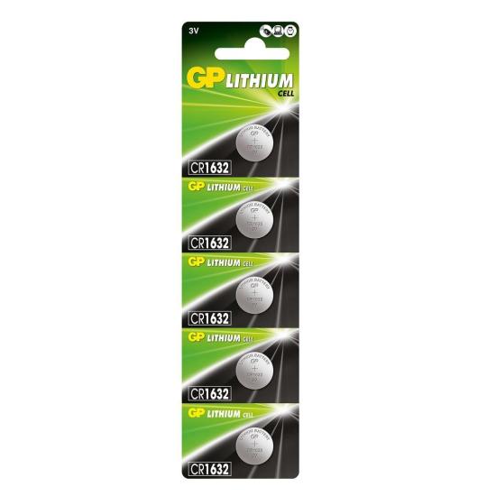 GP CR1632 3V Lityum Pil 5’li Paket