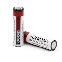 Orion 18650P 3.7 V 2000 mAh 15C Li-ion Şarj Edilebilir Pil