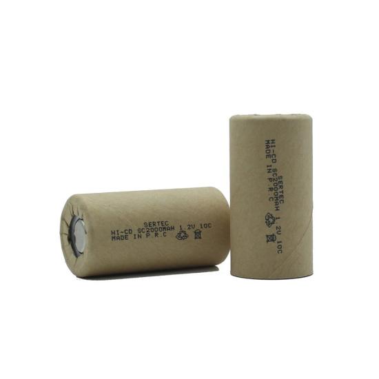 SERTEC BATARYA NI-CD 1.2V SC-2000 MAH 10C