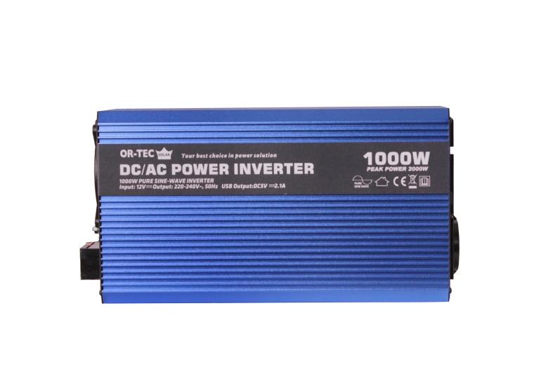 ORTEC SOLAR 12V 1000WATT TAM SİNÜS İNVERTER