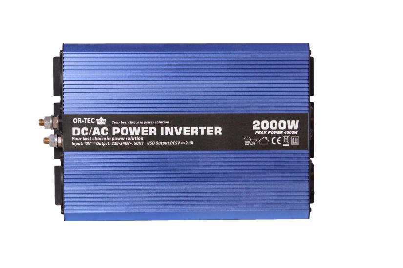 ORTEC SOLAR 12V 2000WATT TAM SİNÜS İNVERTER