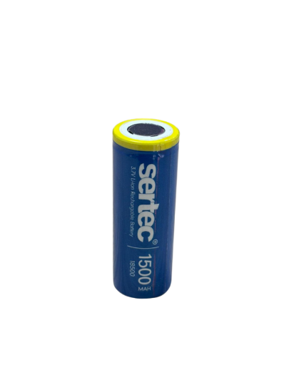 SERTEC 3.7V 18500 1500 MAH 1C LI-ION ŞARJLI PİL