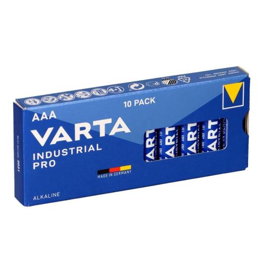 Varta AAA 1.5V Alkalin 10’lu Paket Pil – Industrial
